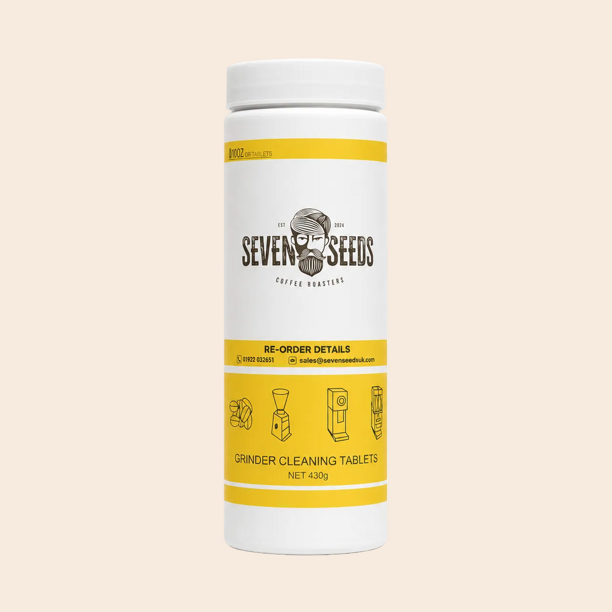 Grinder cleaning tablets