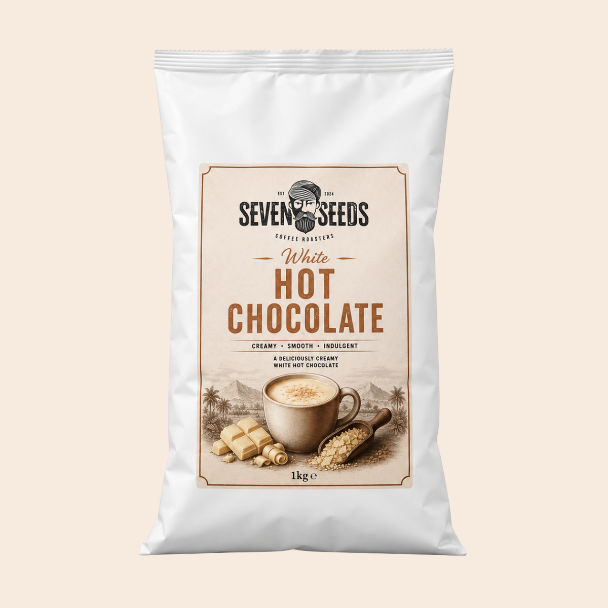 White Hot Chocolate Powder