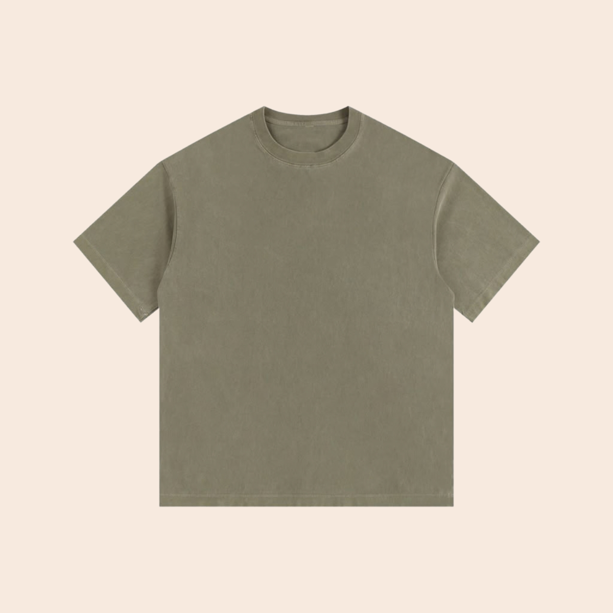 Pretty Girls Love Coffee T-shirt (Khaki)