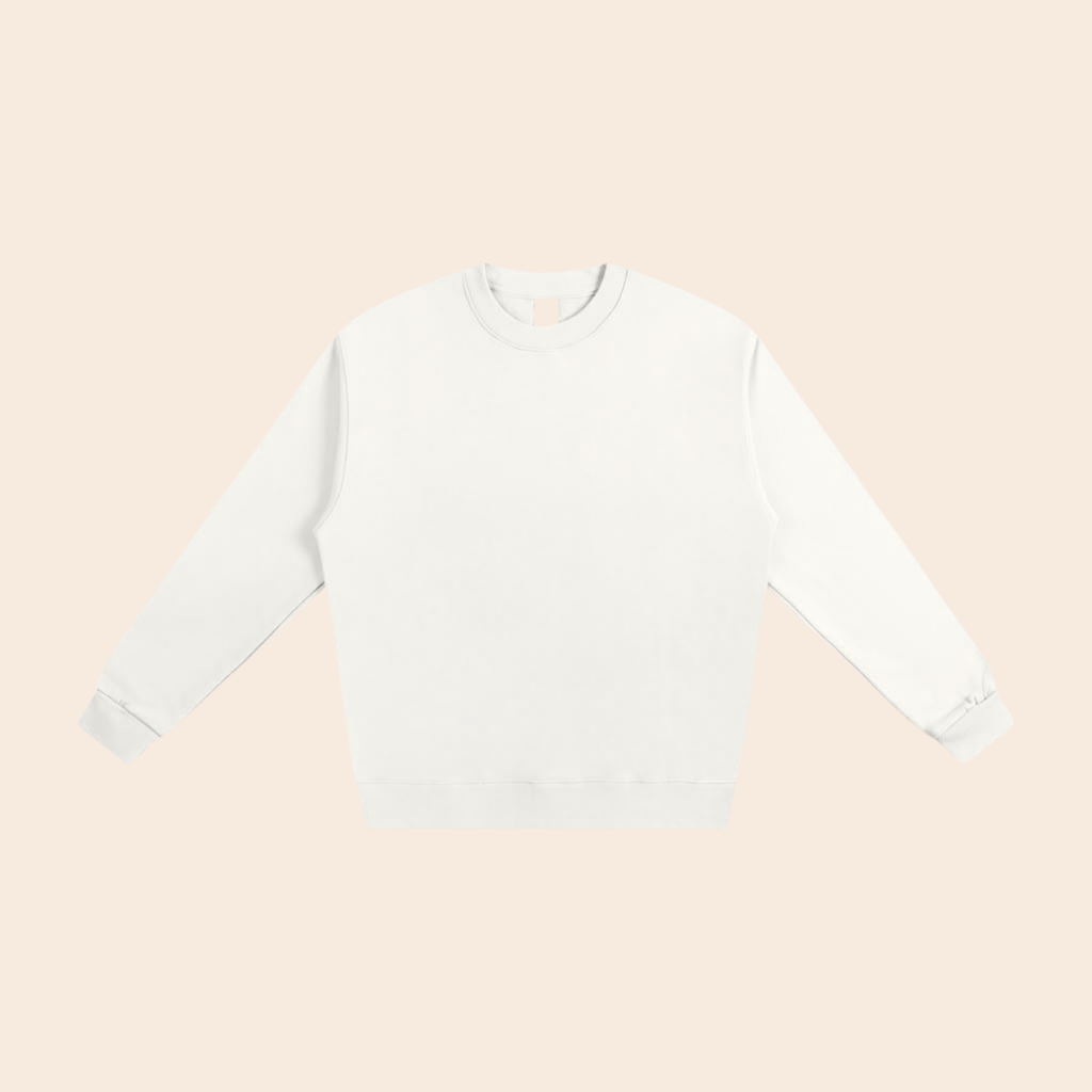 Coffee First Chaos Later Jumper (White)