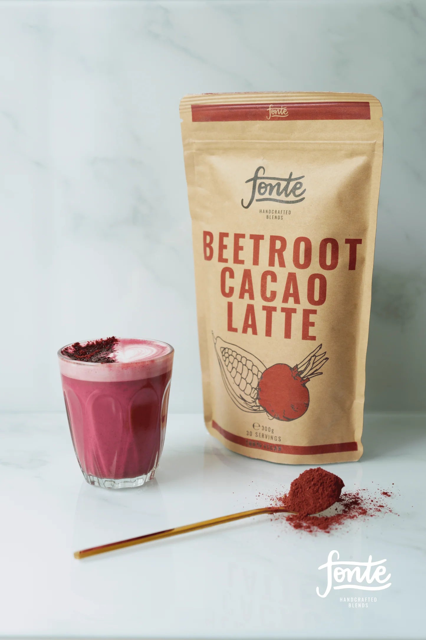 Fonte Beetroot Cacao Latte